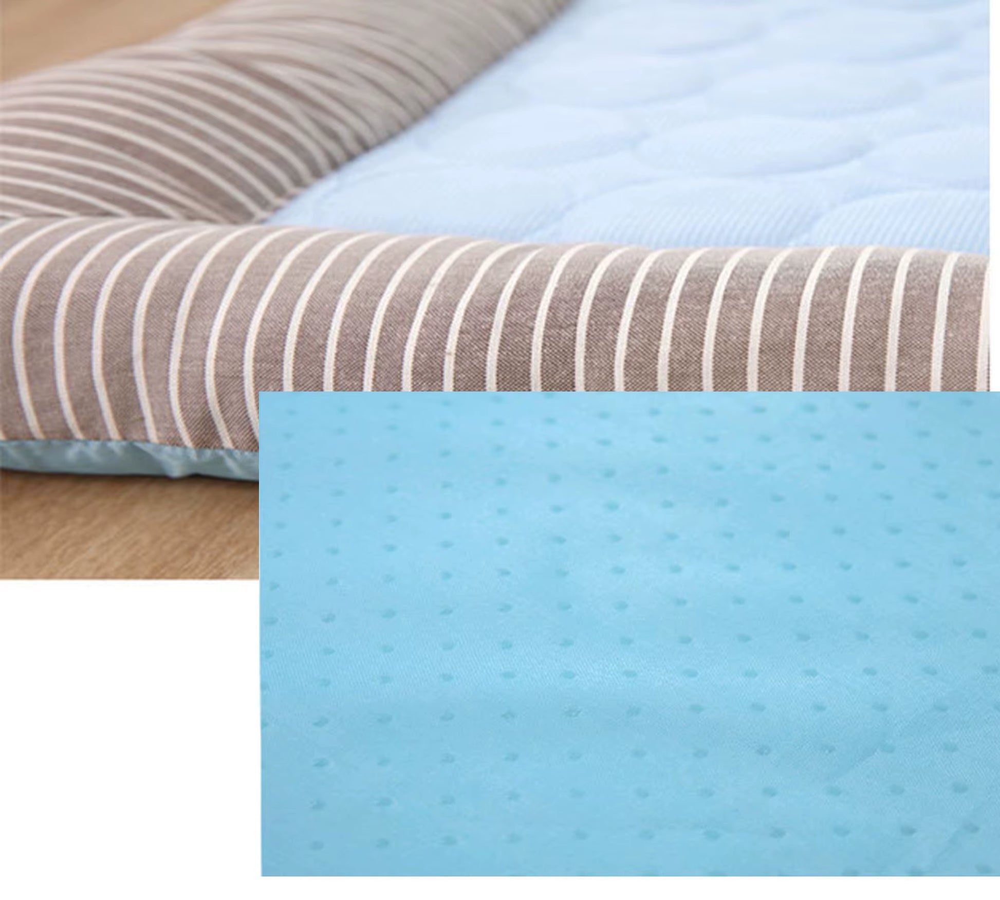 Cooling Dog Bed Pet Cool Mat for Cats and Dogs | Ice Silk Material Soft for Summer Sleeping Product Dog Beach Bed