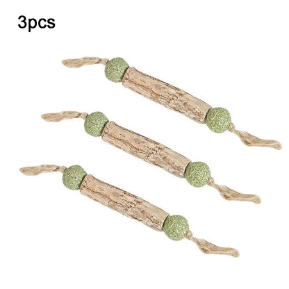 1Pc Cat Cleaning Teeth Pure Natural Catnip Cat Molar Toothpaste Stick Silvervine Actinidia Fruit Matatabi Cat Snack Stick