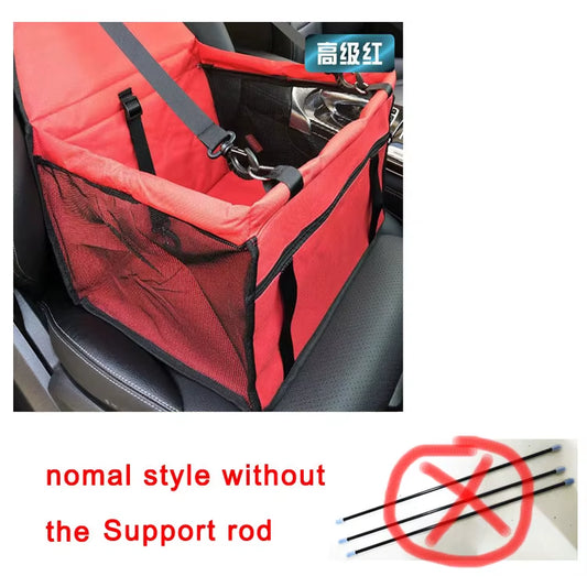 Pet Dog Carrier Car Safe Seat Pad Waterproof Dog Bag Basket for Small Dog Puppy Cats Carrying Dog Products