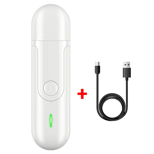 Electric Dog Nail Grinder Dog Nail Trimmer Pet Nail Trimmer Cat Nail Grinder with Polishing Wheel Suitable for Small/Large Pets